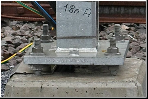 Mutternplatte, z.B. bei Verwendung der Sommerfeldt-Masten, 10 Stück, Bausatz (Sommerfeldt kompatibel)