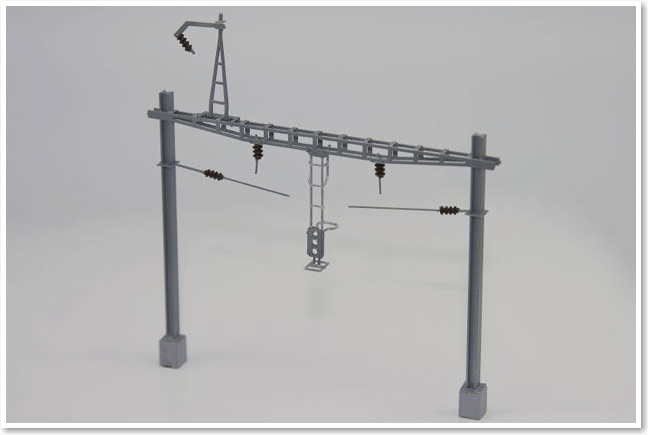 N-Track Modellbau RhB Nm / N Spur 1:160 Schmalspur Sommerfeldt Oberleitung Nm-Y00030_B