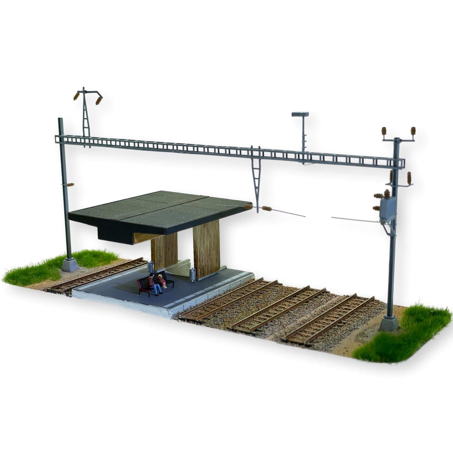 N-Track Modellbau RhB Nm / N Spur 1:160 Schmalspur Oberleitung Nm-Y00132-A