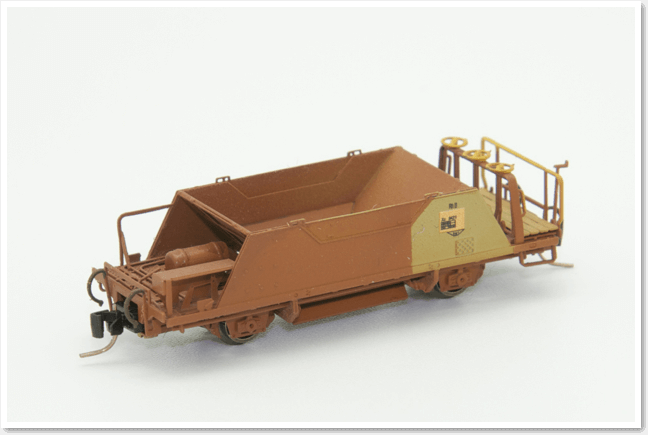 Spur Nm: RhB Nm Spur Schotterwagen 1:160 (N Schmalspur) D