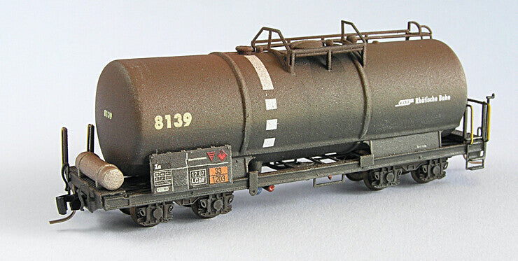 Spur Nm: RhB Nm Spur Uah Kesselwagen 1:160 (N Schmalspur) D