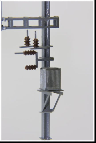 Mast transformer, without insulators, 1 piece, kit. (Sommerfeldt compatible)