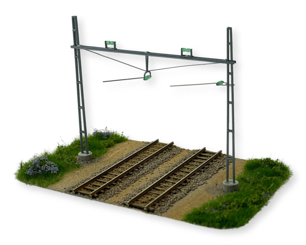 N-Track Modellbau RhB Nm / SBB N Spur 1:160 N Schmalspur Oberleitung Nm-Y00235_D