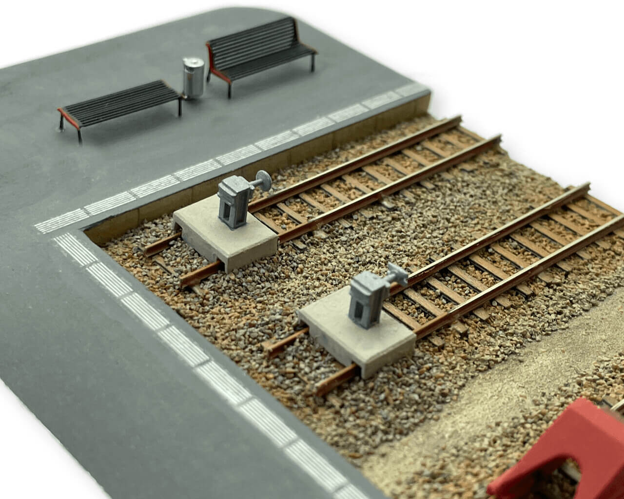 N-Track Modellbau RhB Nm / SBB N Spur 1:160 N Schmalspur Oberleitung Nm-Y003090_B