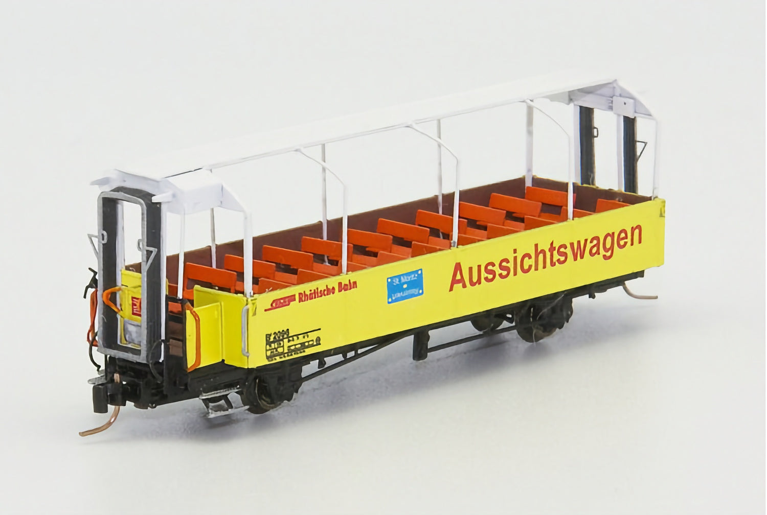 Spur Nm: RhB Nm Spur Aussichtswagen 1:160 (N Schmalspur) A