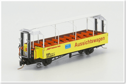 Spur Nm:  RhB Nm Spur Aussichtswagen 1:160 (N Schmalspur) E